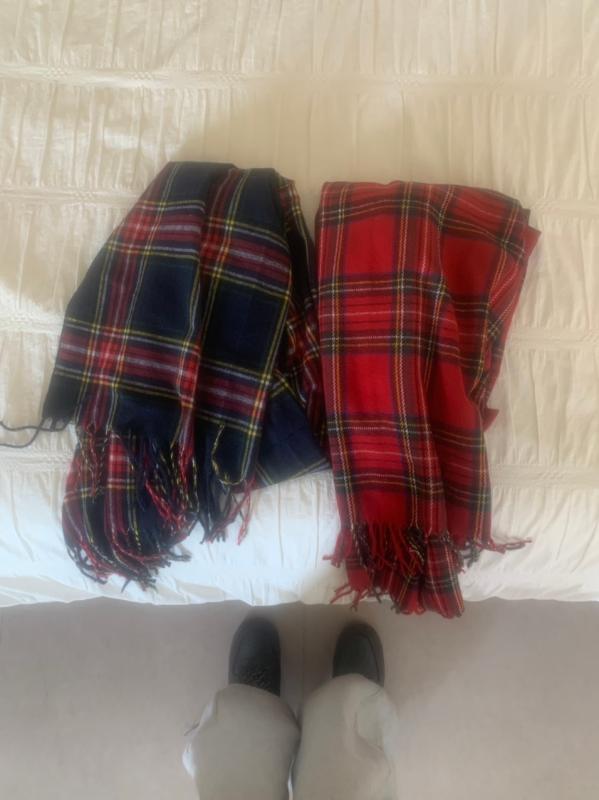 클래식 타탄 체크 머플러 2colors