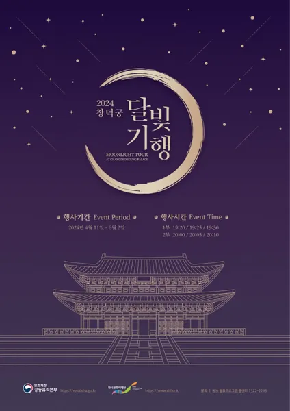 창덕궁 달빛기행 포스터