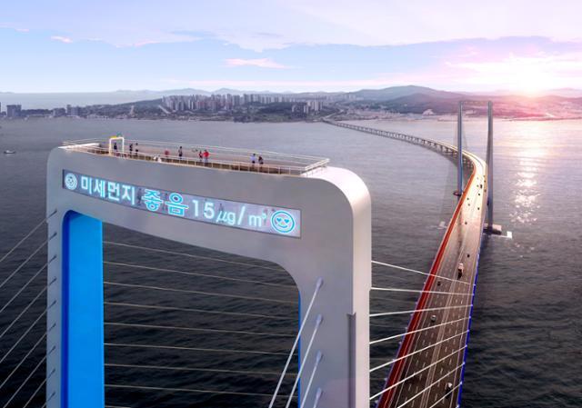 제3연륙교 전망대 조감도