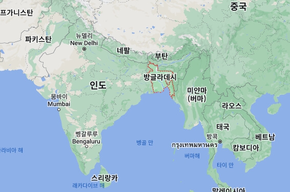 방글라데시-위치