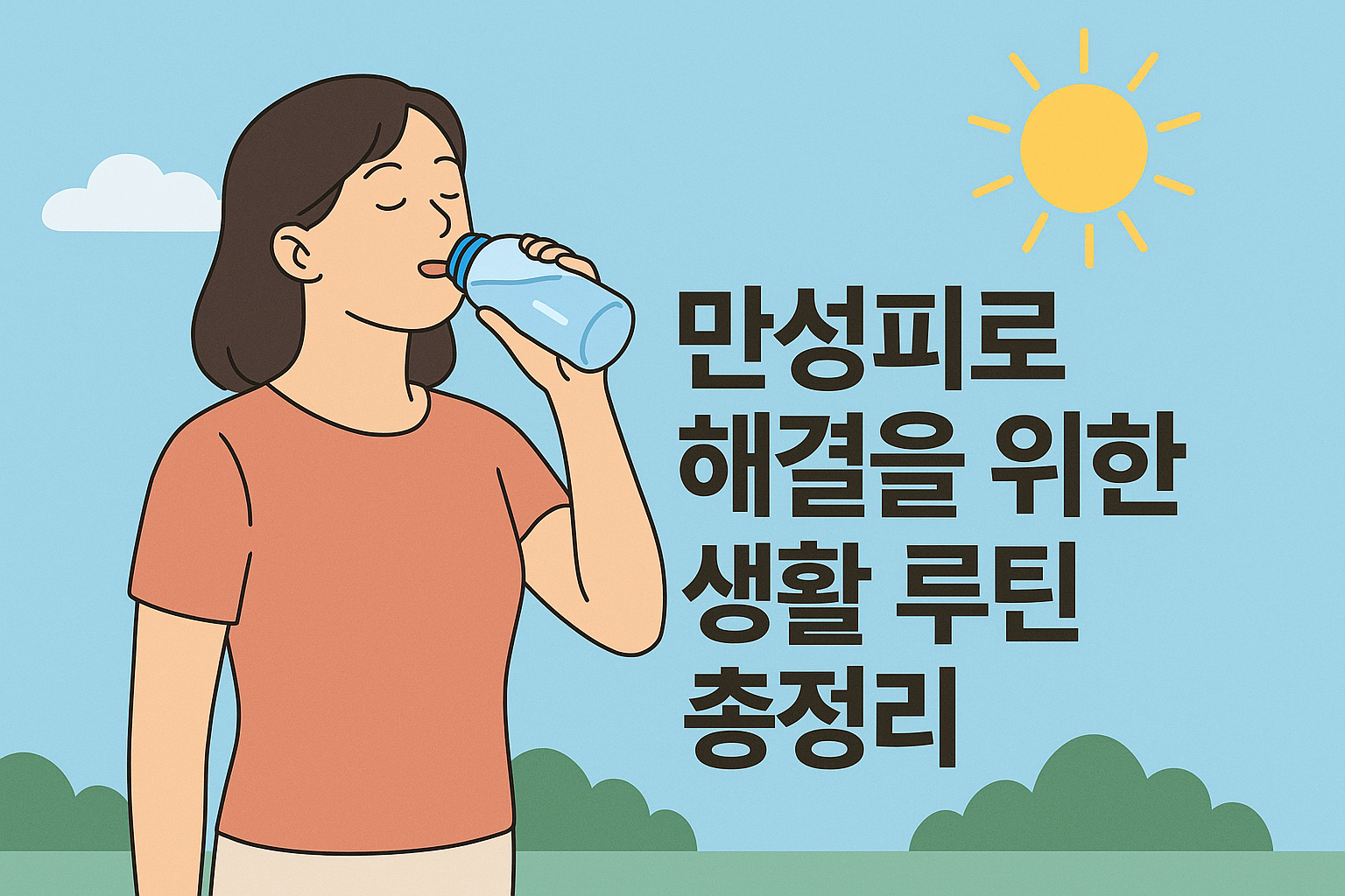 만성피로 해결을 위한 생활 루틴