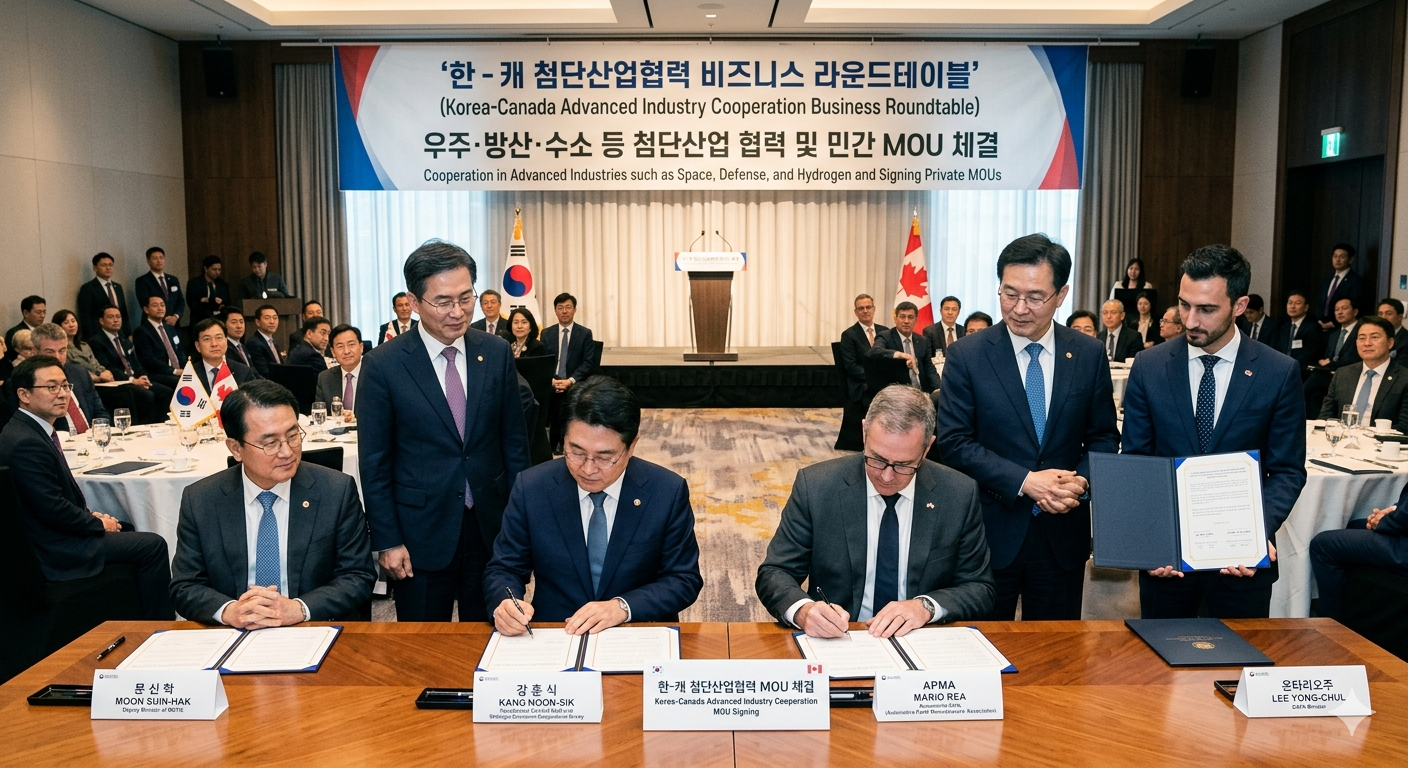 한·캐나다, 우주·방산 등 첨단산업 협력