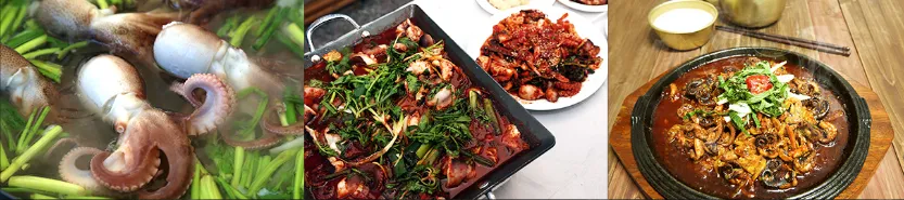 서천-동백꽃-주꾸미-축제-주꾸미요리