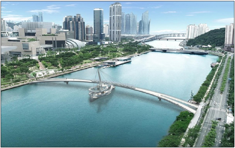 수영강 휴먼브릿지