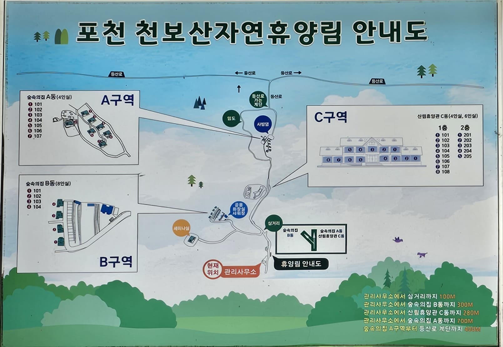 천보산 자연휴양림 — 포천의 맑은 공기 속에서 즐기는 숲속 힐링 여행