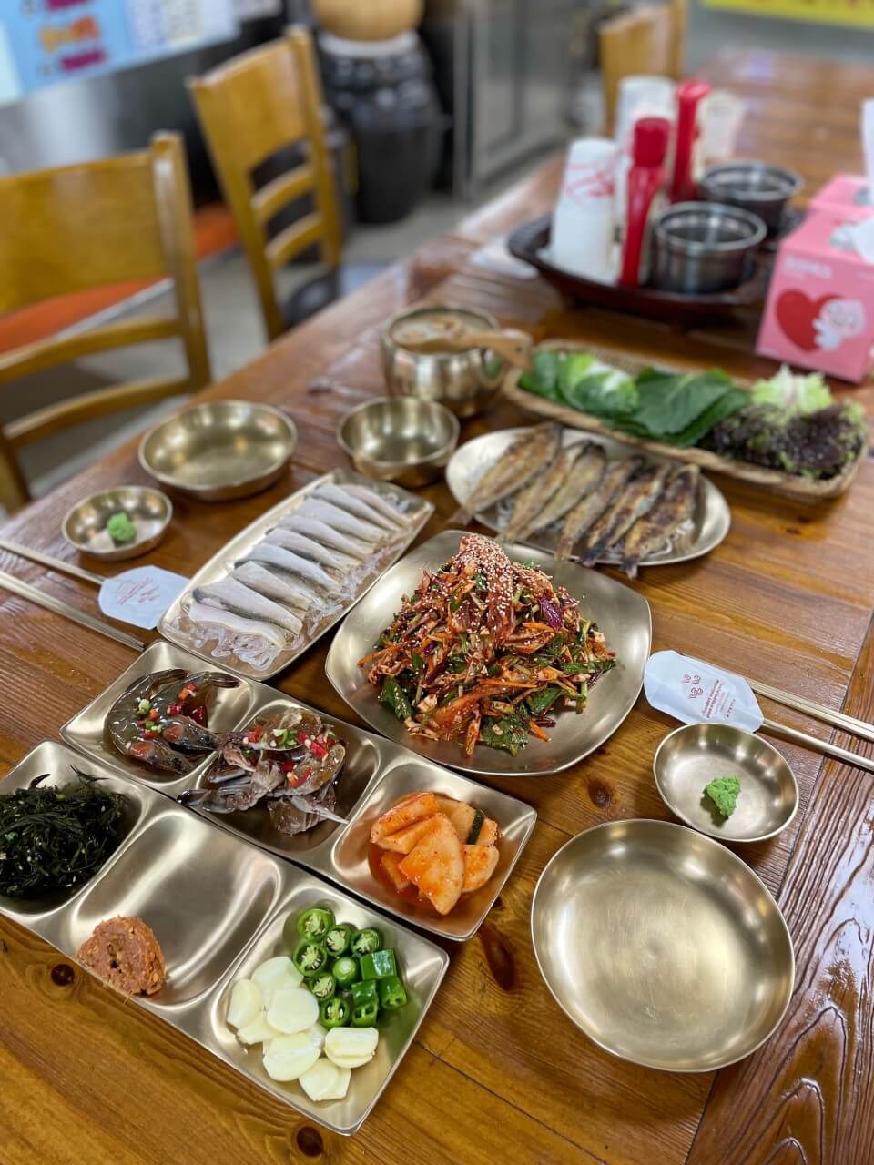 생방송투데이 3793회 외국인의 밥상 강화도 밴댕이 모둠 한 상 강화풍물시장 밴댕이 가득한집 놋그릇집