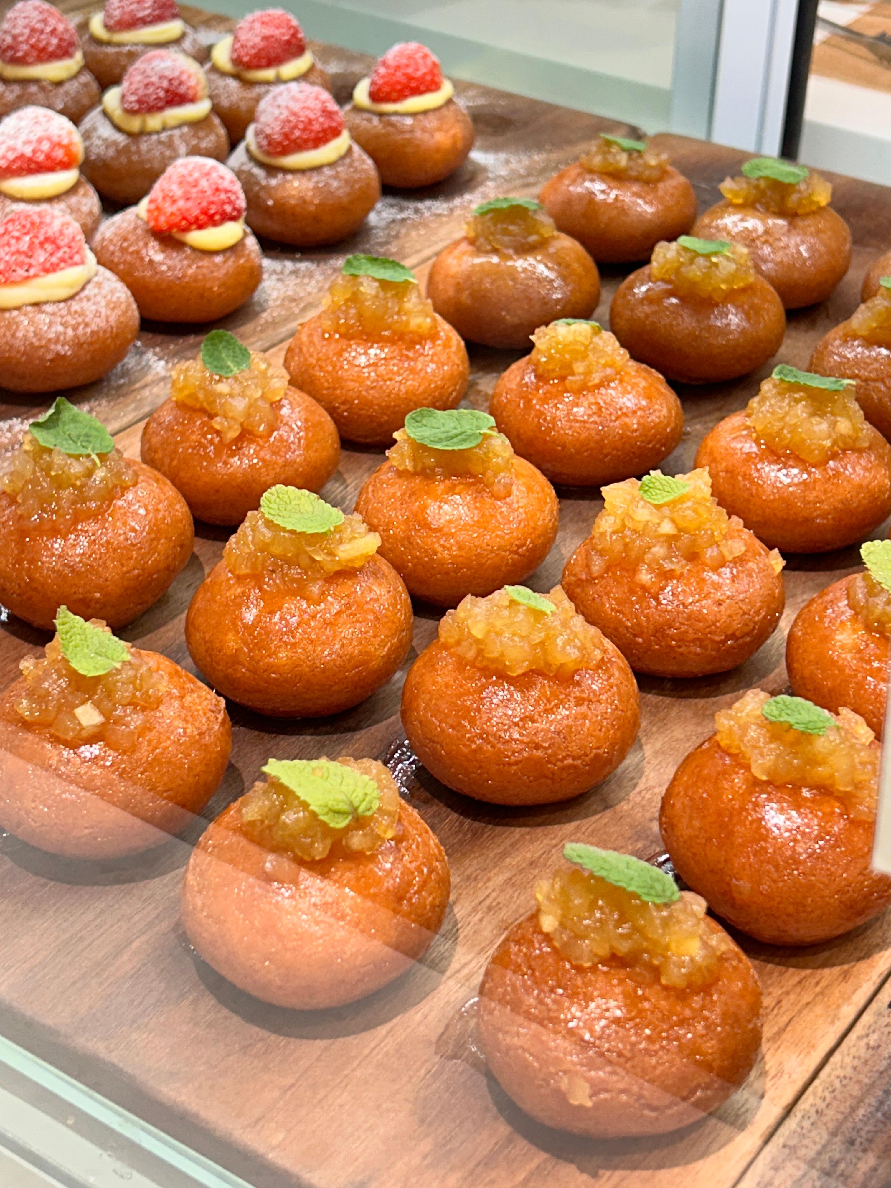 사과-콩포트-개성주악