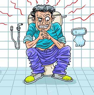 직장암 증상 변비 설사