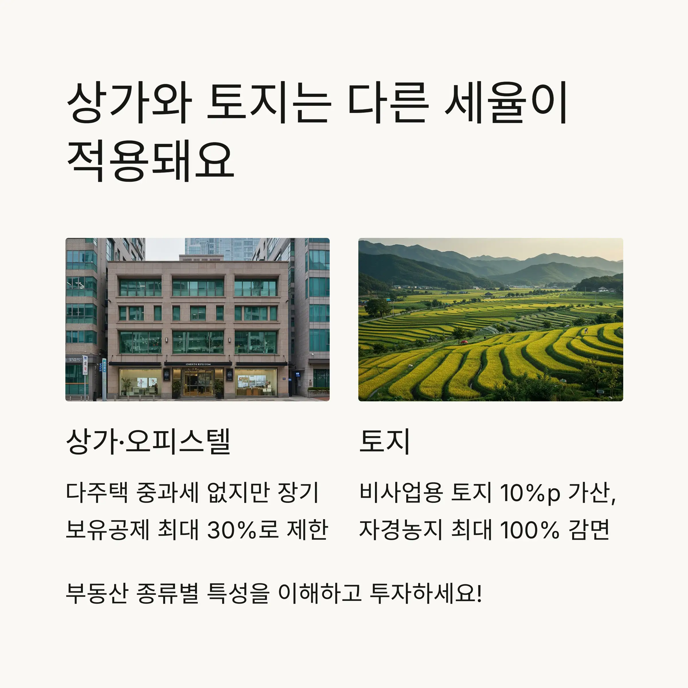 🏬 상가·오피스텔 양도세율