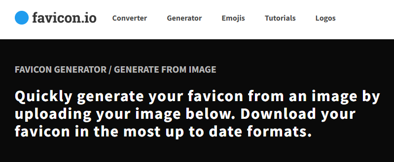 귀찮은 favicon, ico 파일 변경 한번에 해주는 사이트 Favicon Converter 소개