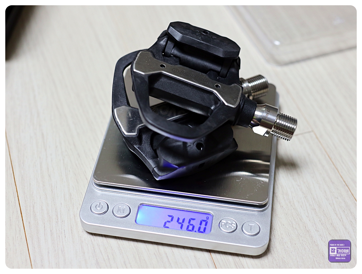 파베로 아씨오마 프로 RS1 외발 파워미터 양쪽 무게 126g