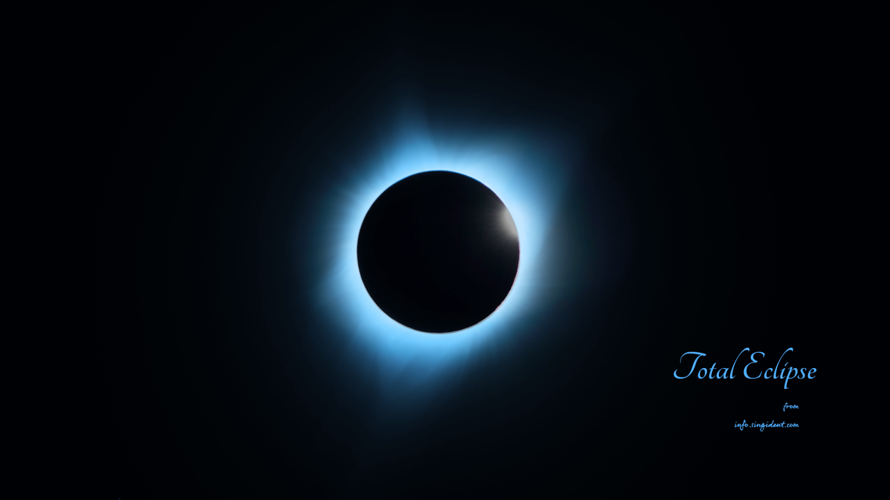 08 개기일식 C - Total Eclipse 우주배경화면