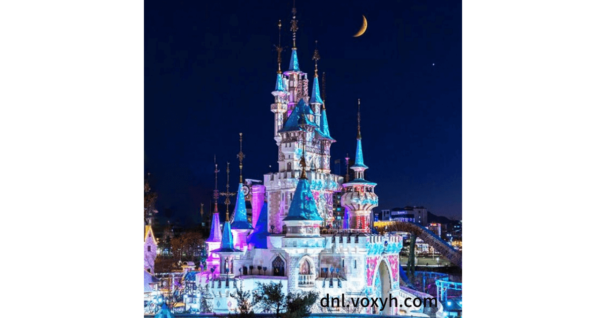 롯데월드의 야외 어트랙션