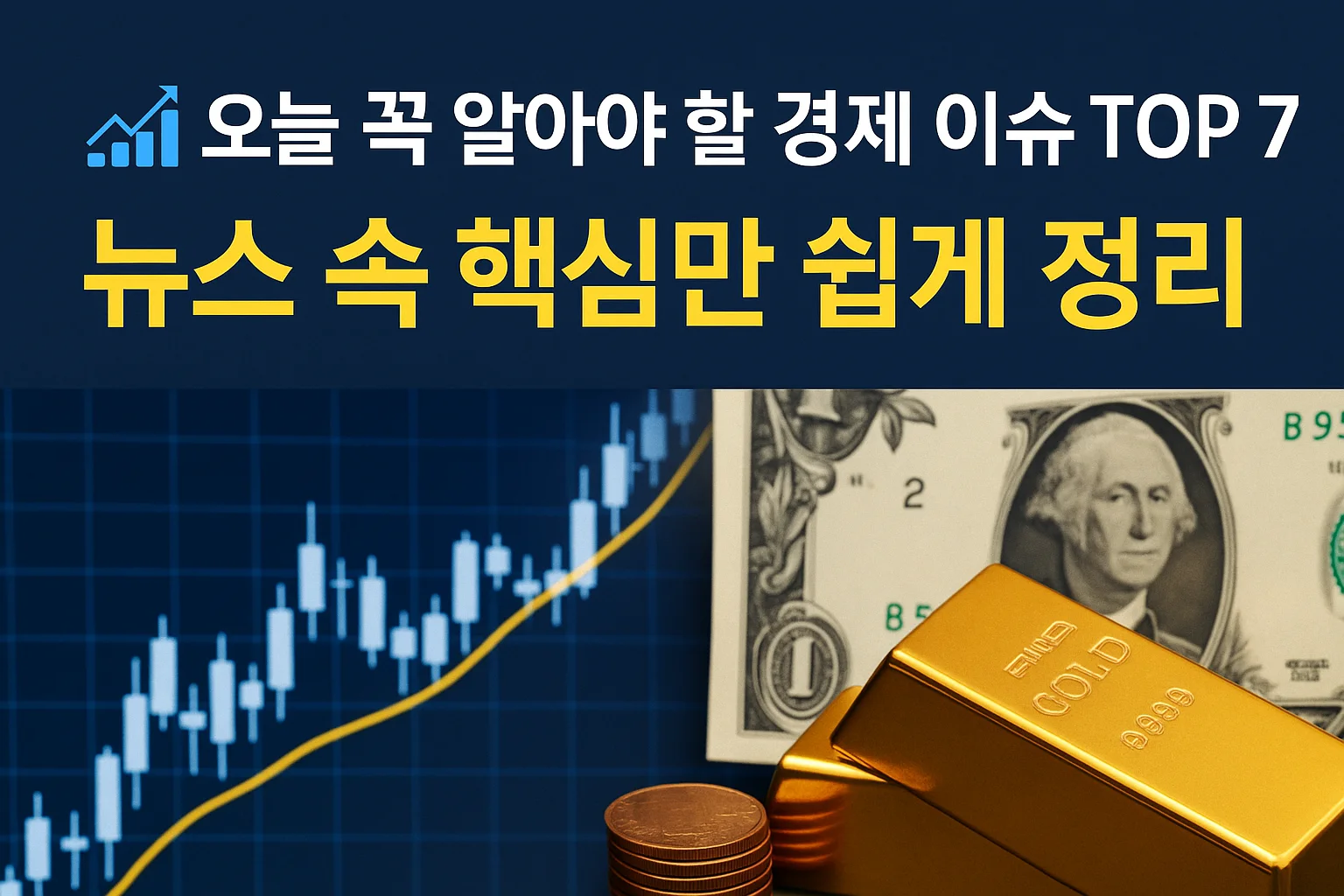 오늘 꼭 알아야 할 경제 이슈 TOP 7