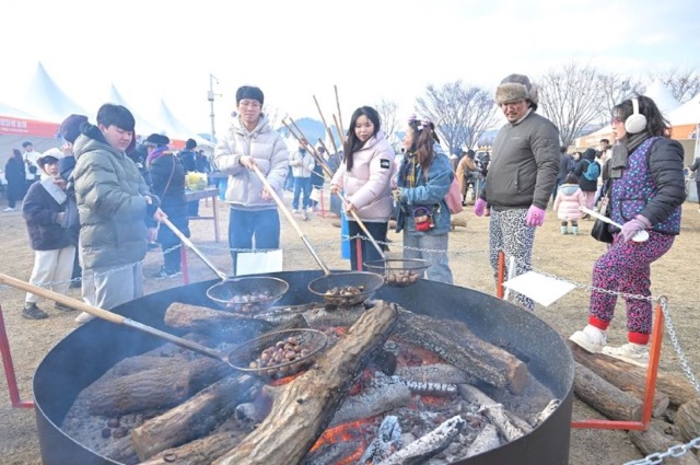 겨울공주 군밤축제