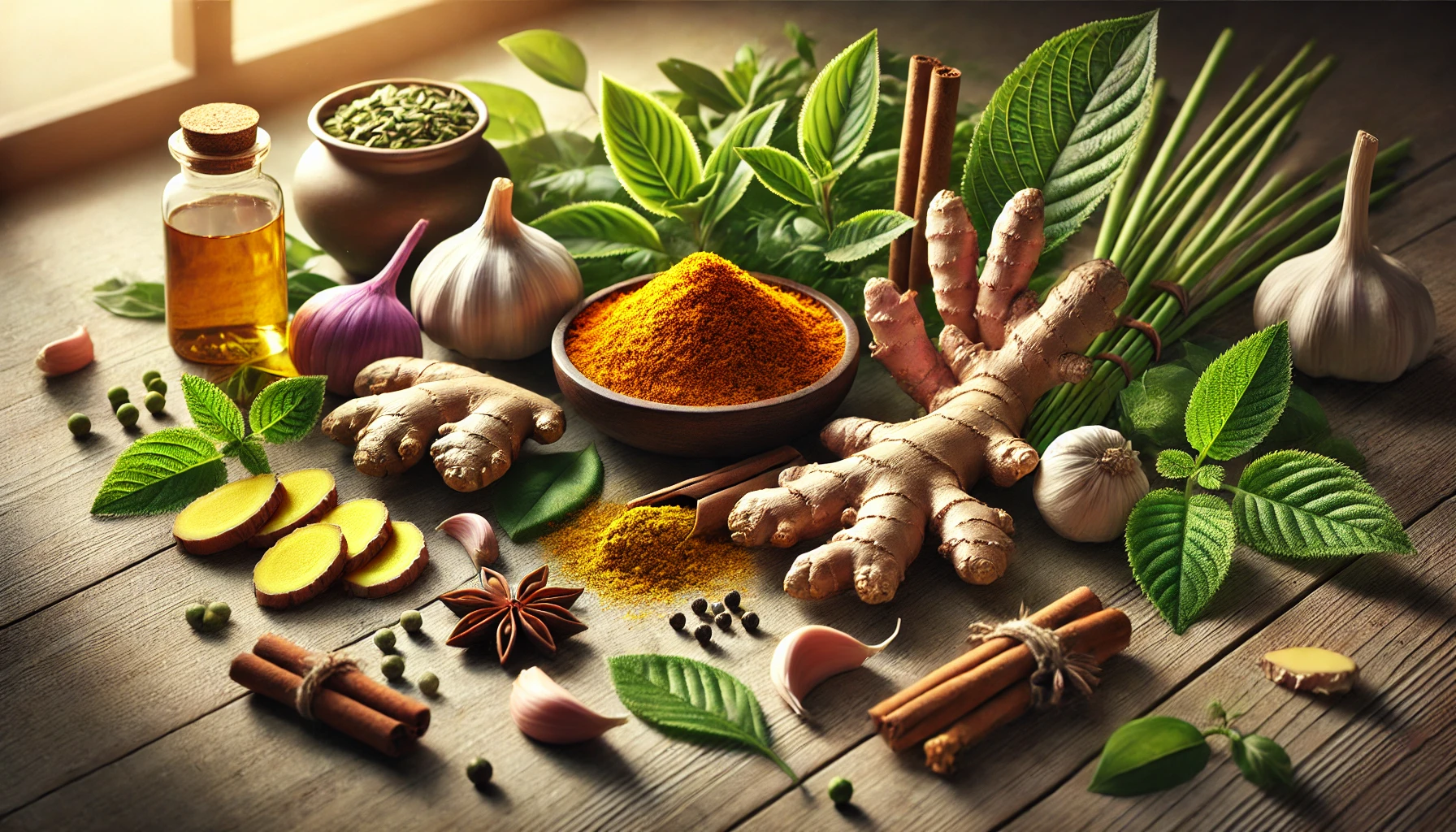 천연 항염증제 약초로 건강 지키기 효과적인 약초 10가지와 활용법