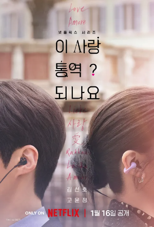 이 사랑 통역 되나요