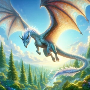 하늘을 나는 용