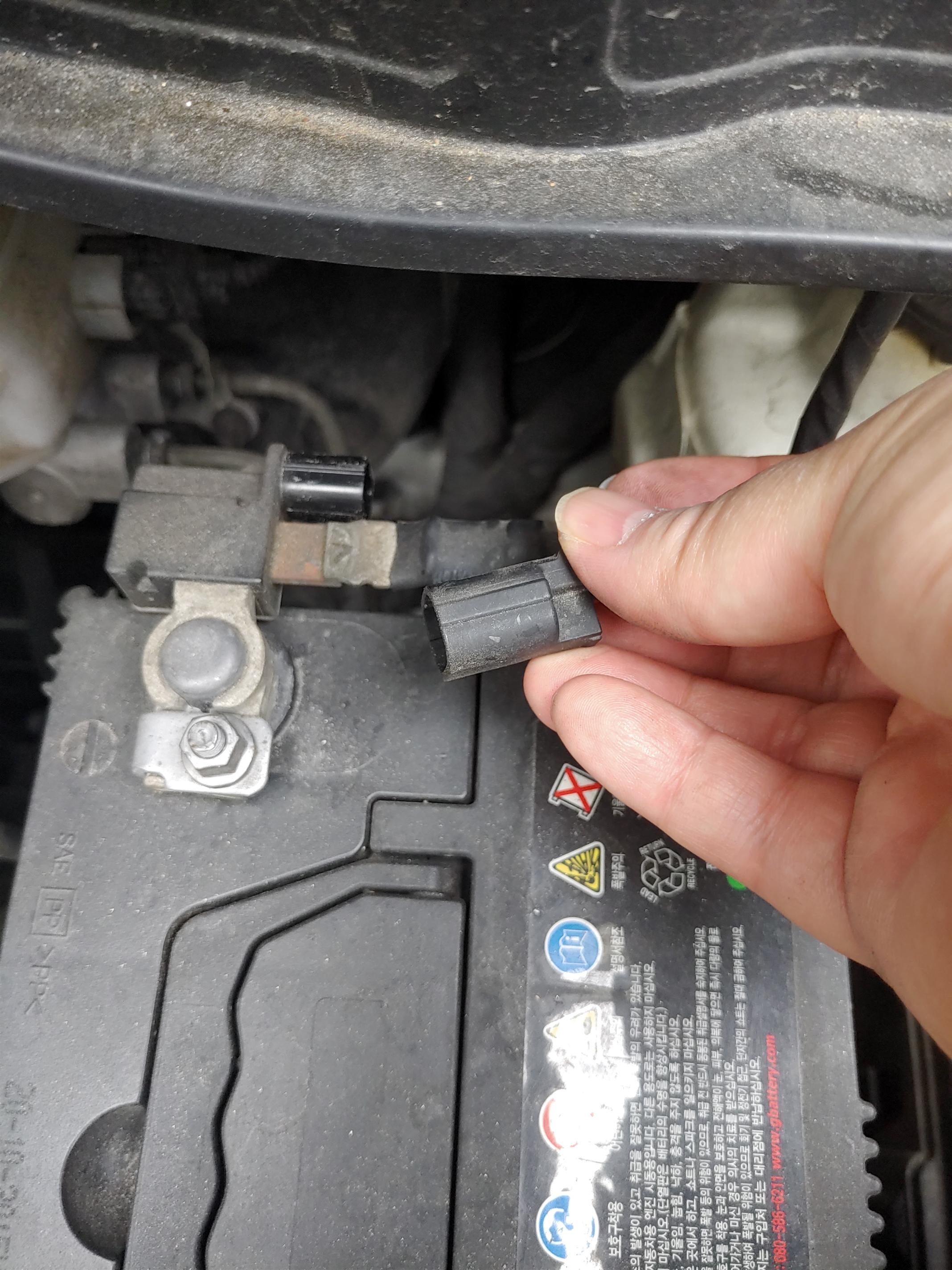 기아차 ibs 센서 소켓