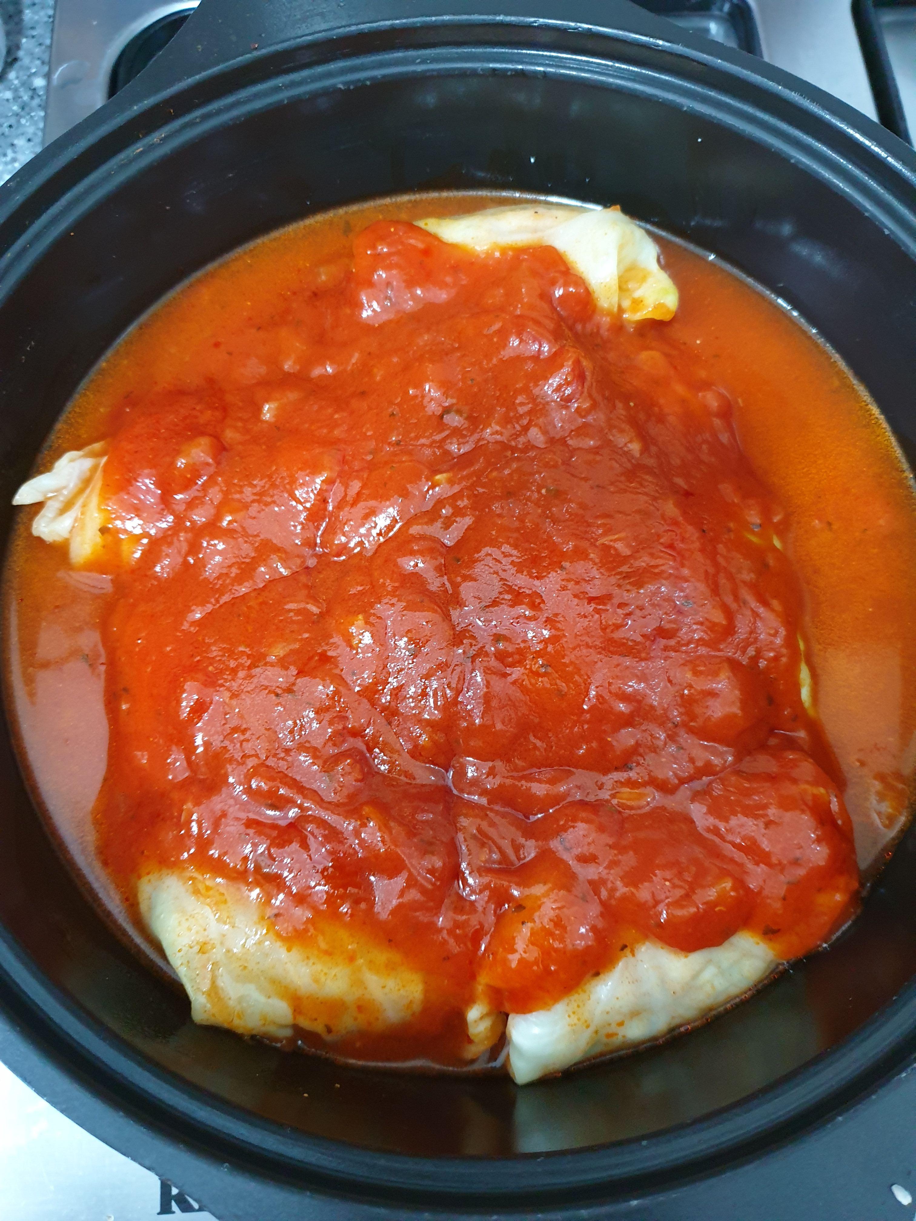 소스올린 양배추