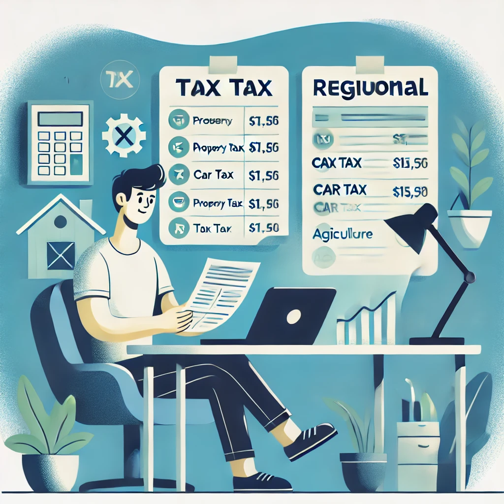 전국 지방세 제도 비교