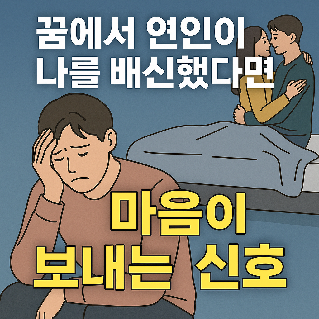 연인이 바람피우는 꿈