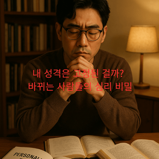 성격변화, 성격심리학, 성격유형, 성격은변할수있다, 심리학이야기, 심리상담, 성장마인드셋, 자기이해, 감정조절, 심리학블로그