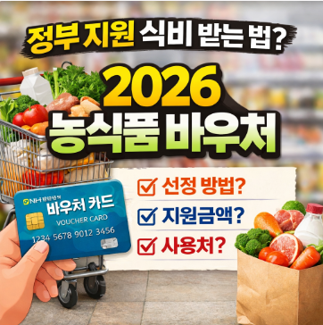 농식품 바우처 신청