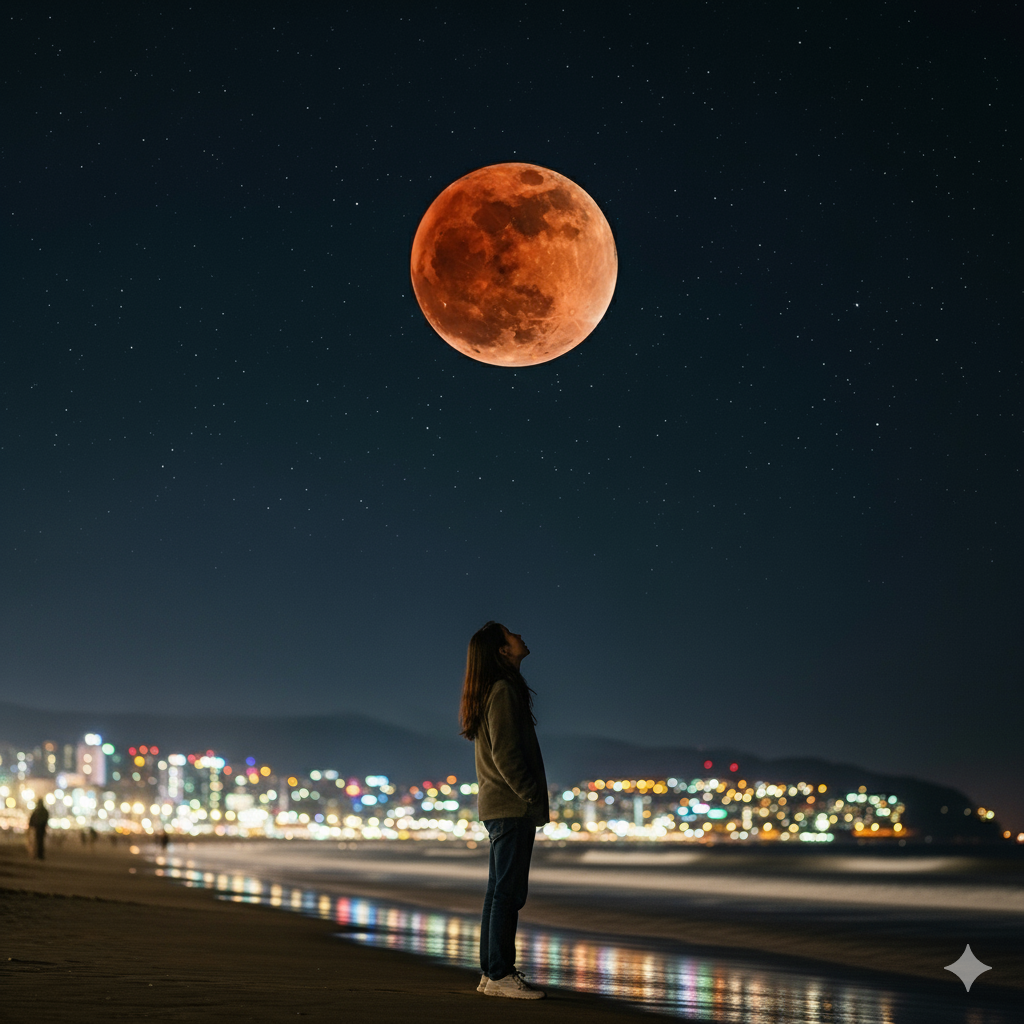해운대 개기월식 명당 총정리