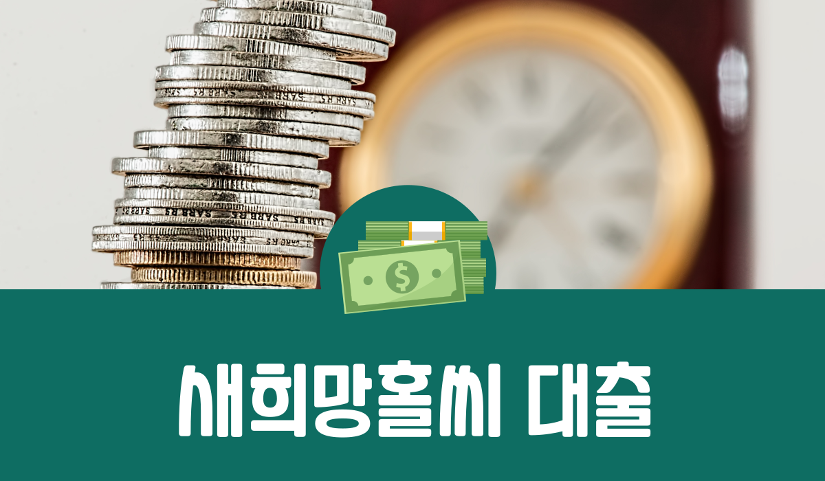 새희망홀씨 대출