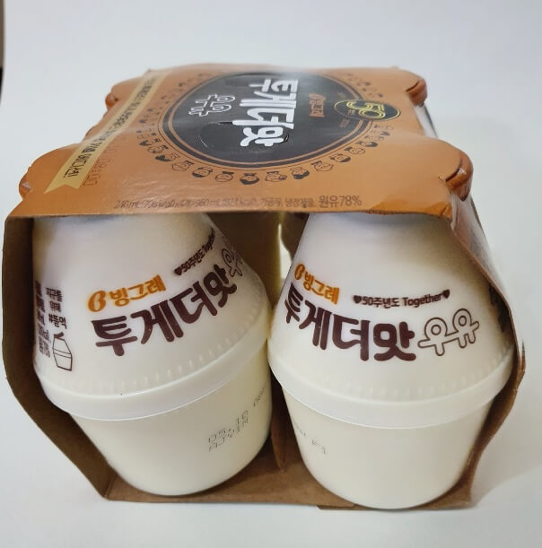 빙그레 투게더맛 우유