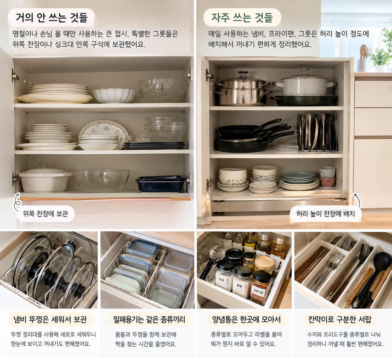 싱크대정리이미지