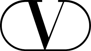Valentino V 로고