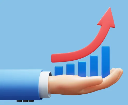 수익률이 상승하는 그래프