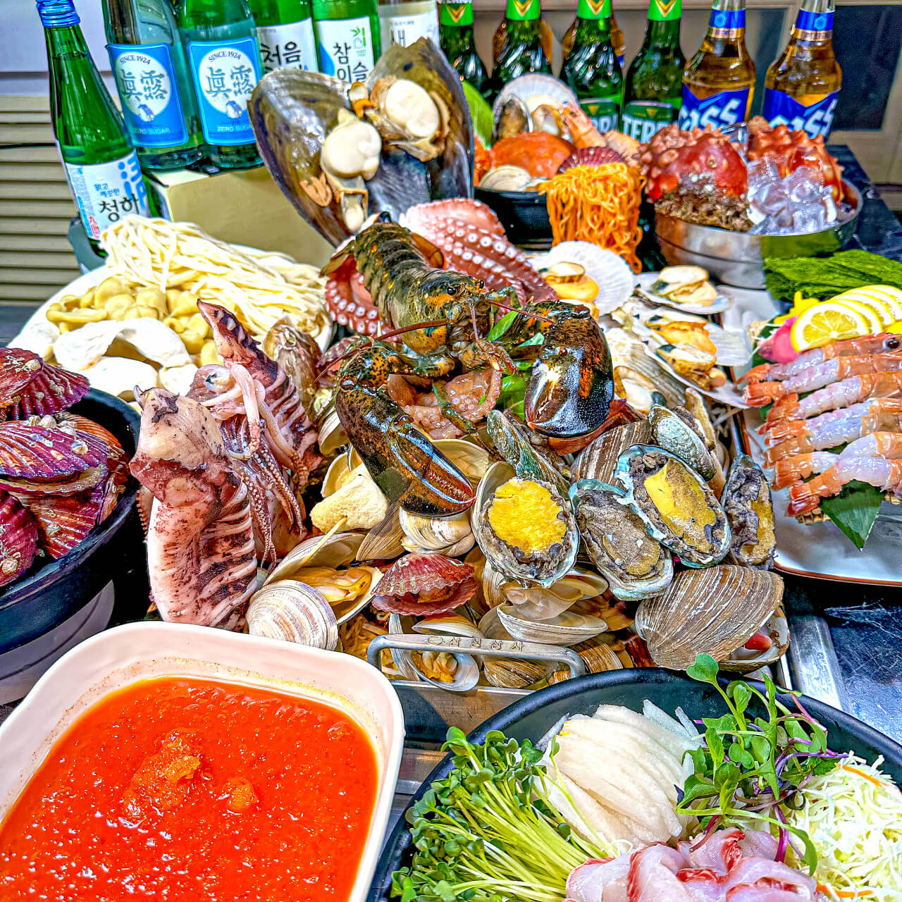 생방송투데이 오픈런빨라야 먹는다! 원주 조개구이 조개찜 맛집 통큰조개회