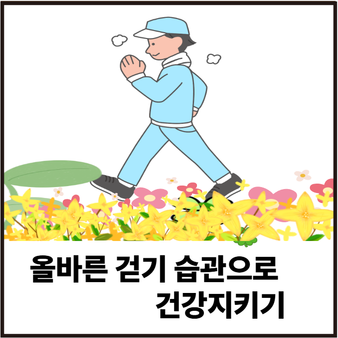 올바른 걷기 습관으로 건강 지키기