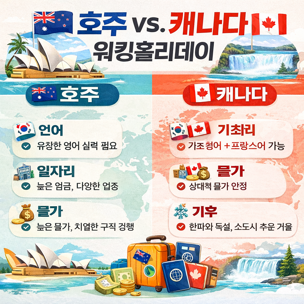 워킹홀리데이 관련 사진첨부