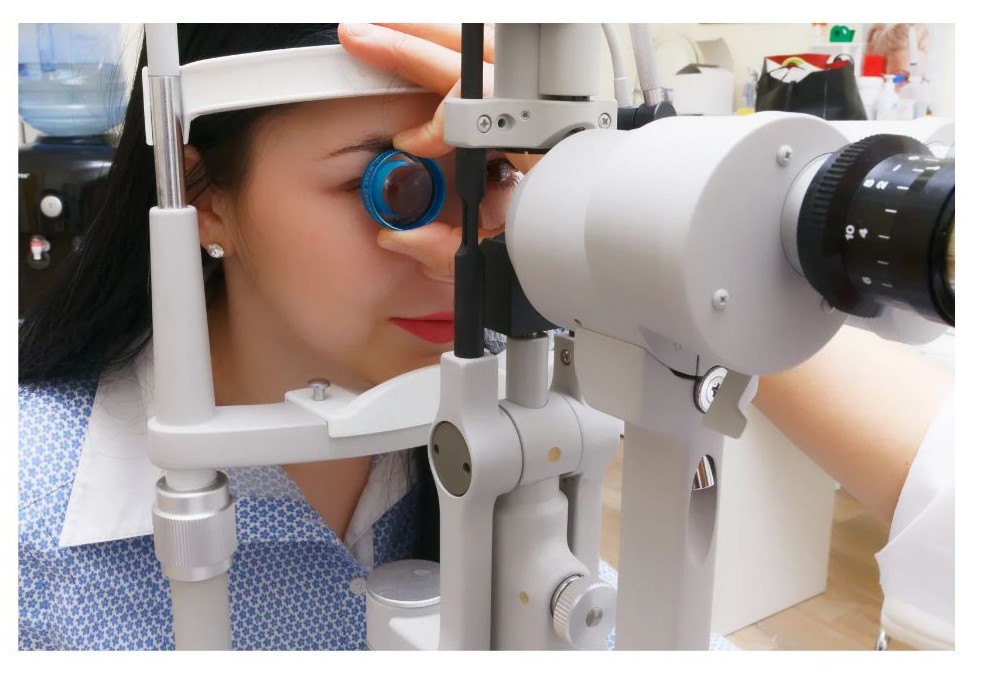 녹내장 초기증상 검진 사진