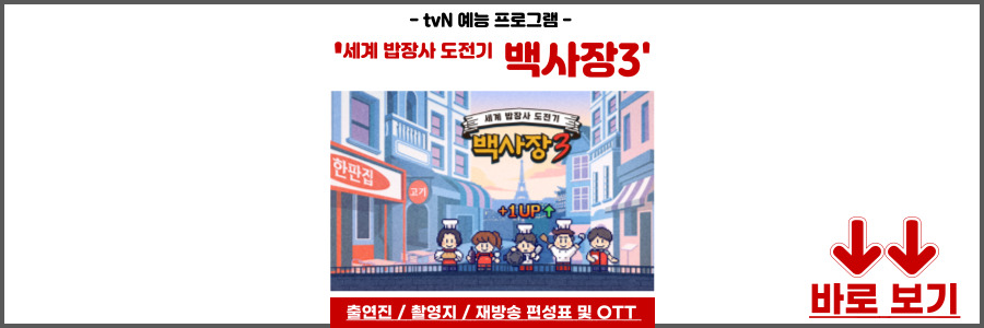 백사장3 출연진