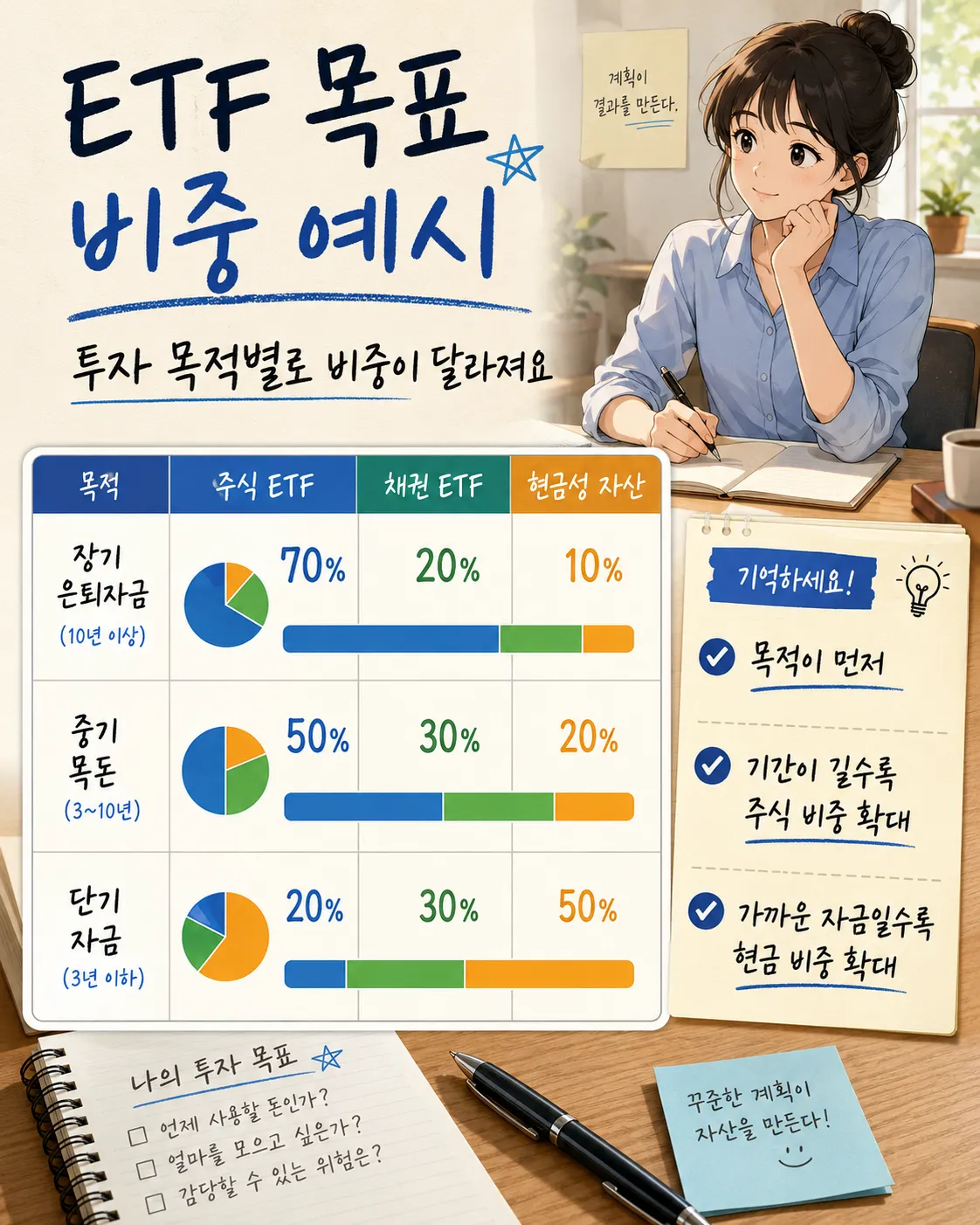 ETF 목표 비중 예시
