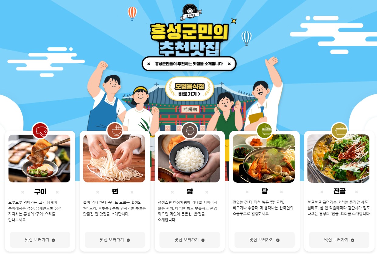 홍성 교통 관광 안내