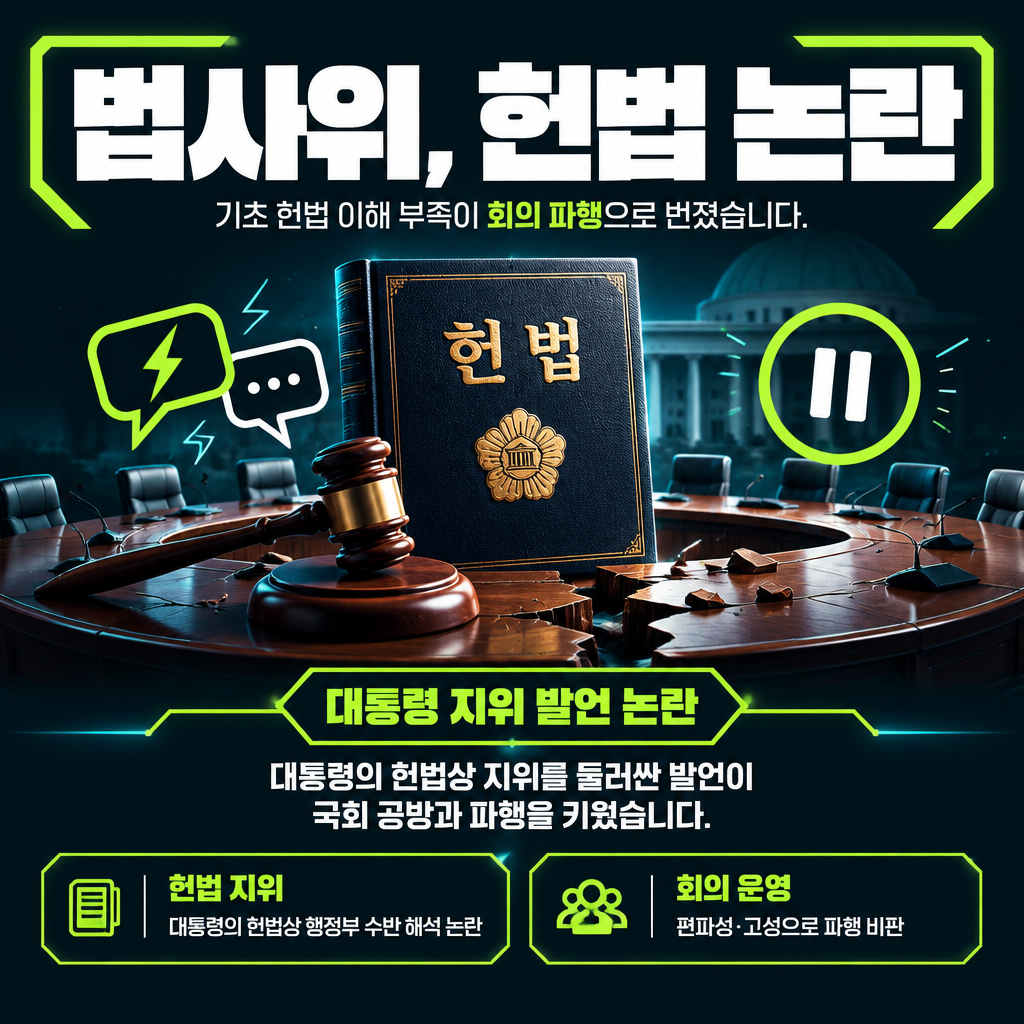 법사위, 헌법 논란