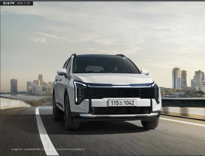 기아 스포티지 페이스 리프트 출시일 깡통 가격