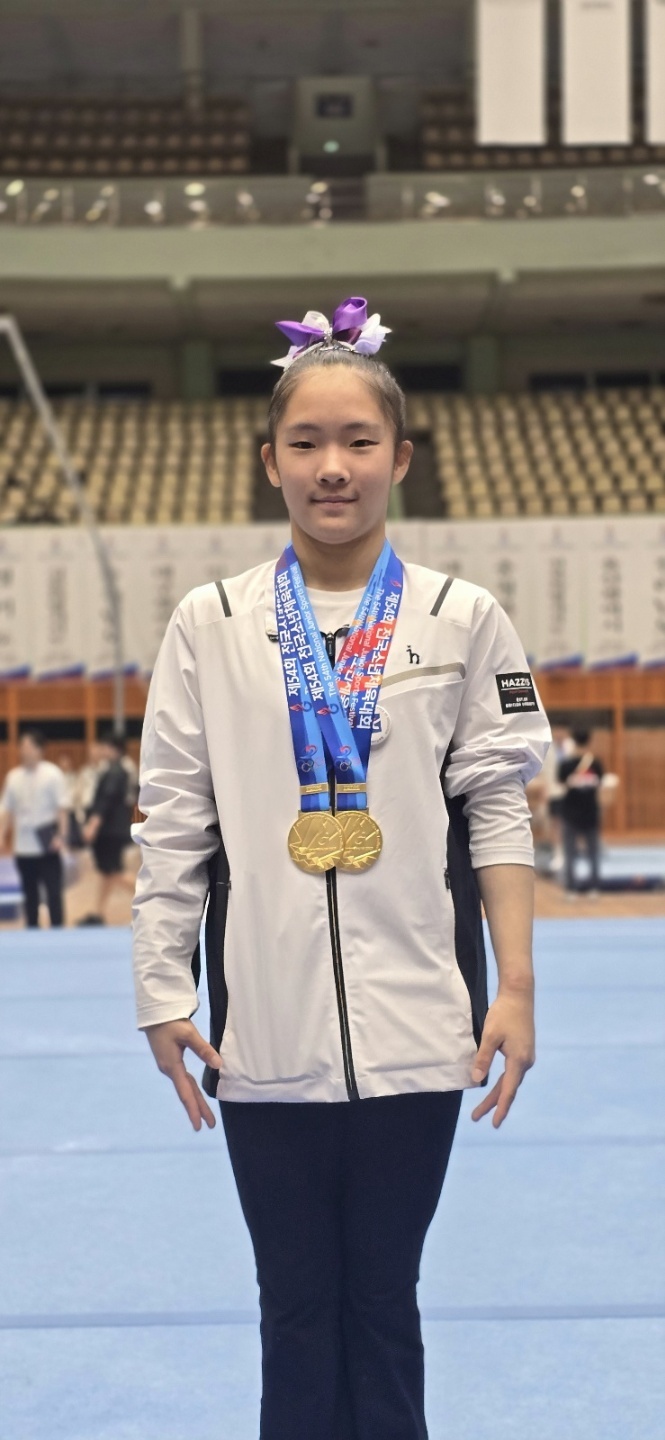 광주광역시 체조 요정들의 금빛 향연, MVP 탄생의 영광! - 전국소년체육대회