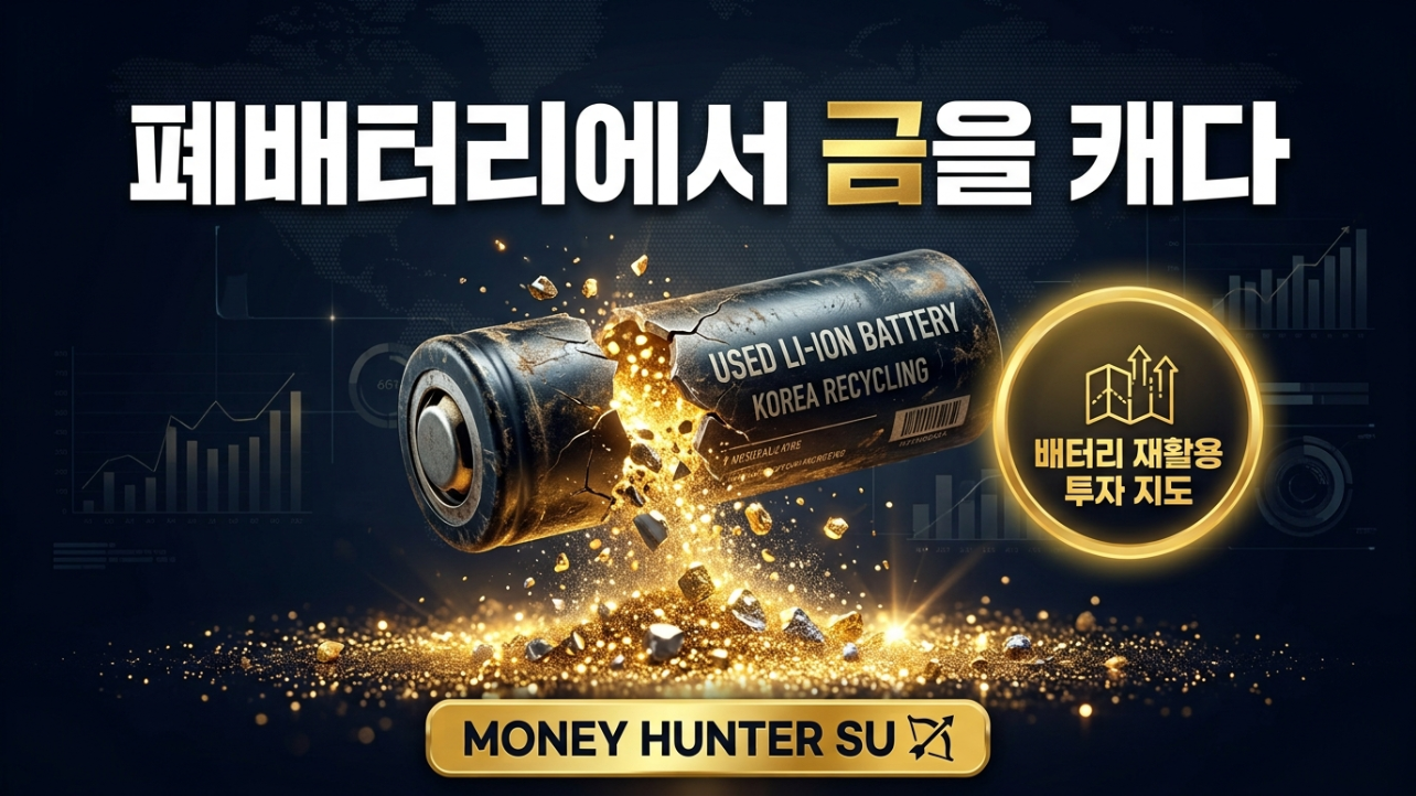 폐배터리에서 금을 캐다