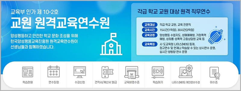 교원원격직무연수