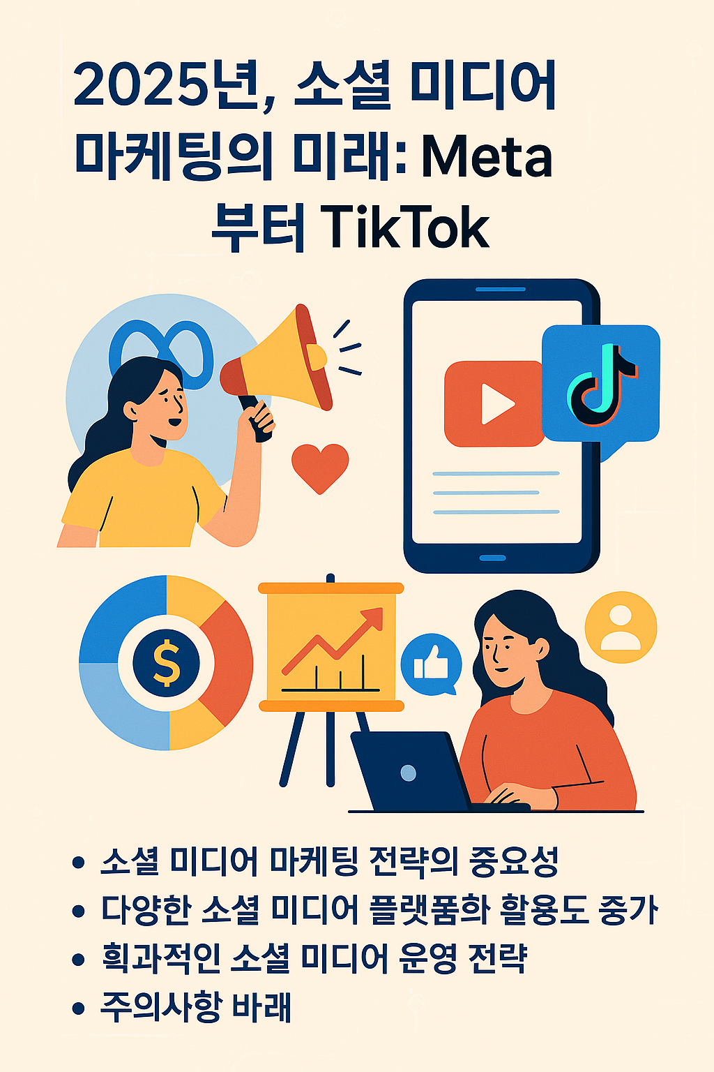 소셜 미디어 마케팅의 미래 제목에 대한 썸네일 사진 입니다
