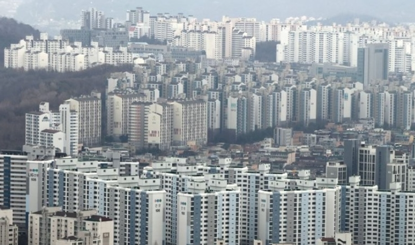 서울 아파트 전경