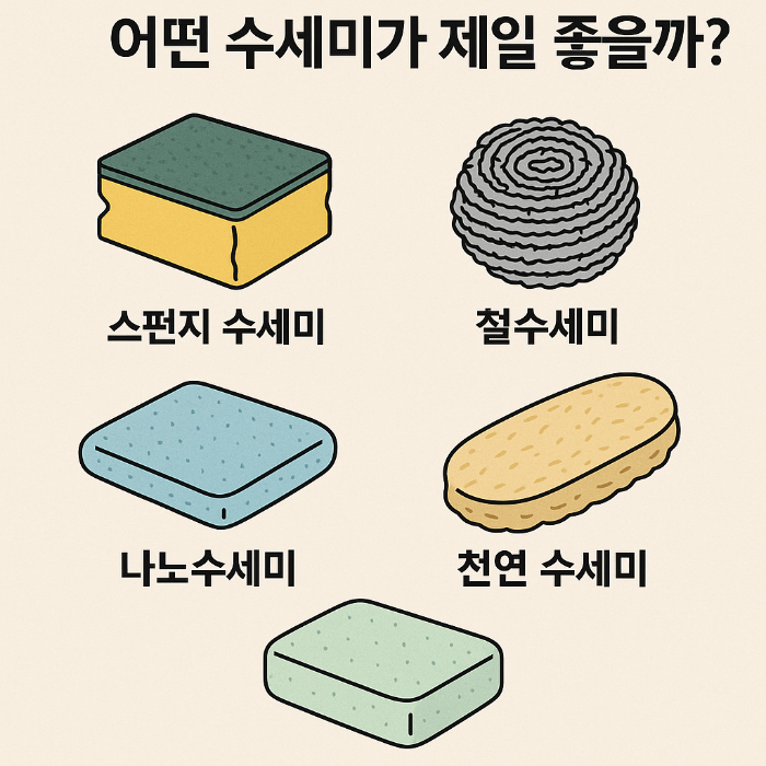 설거지 도구 추천 TOP 5
