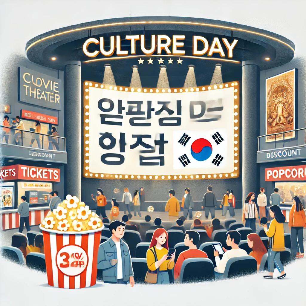 문화의날 영화할인 시간